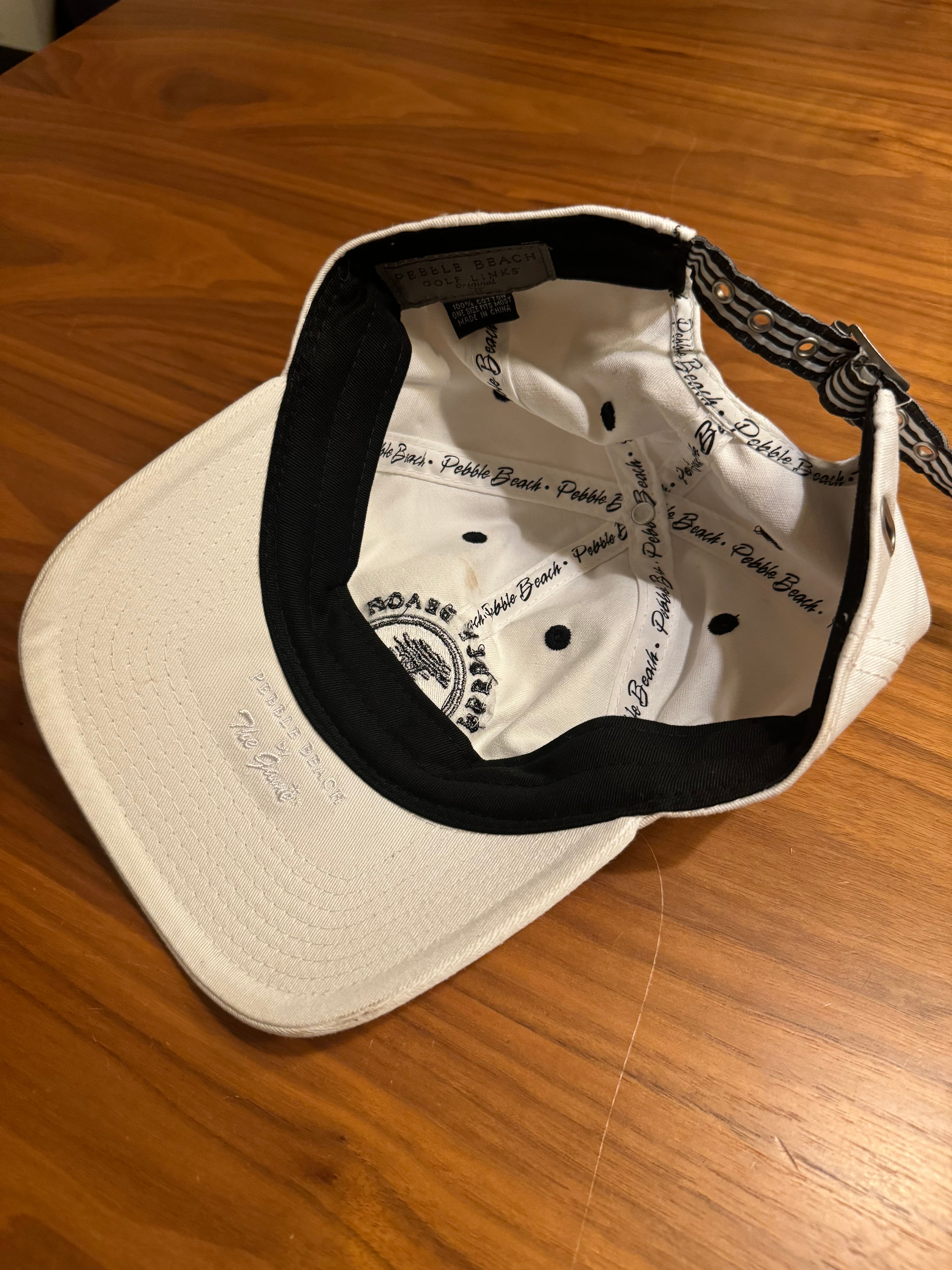 Pebble Beach Golf Links Strapback Hat NWT
