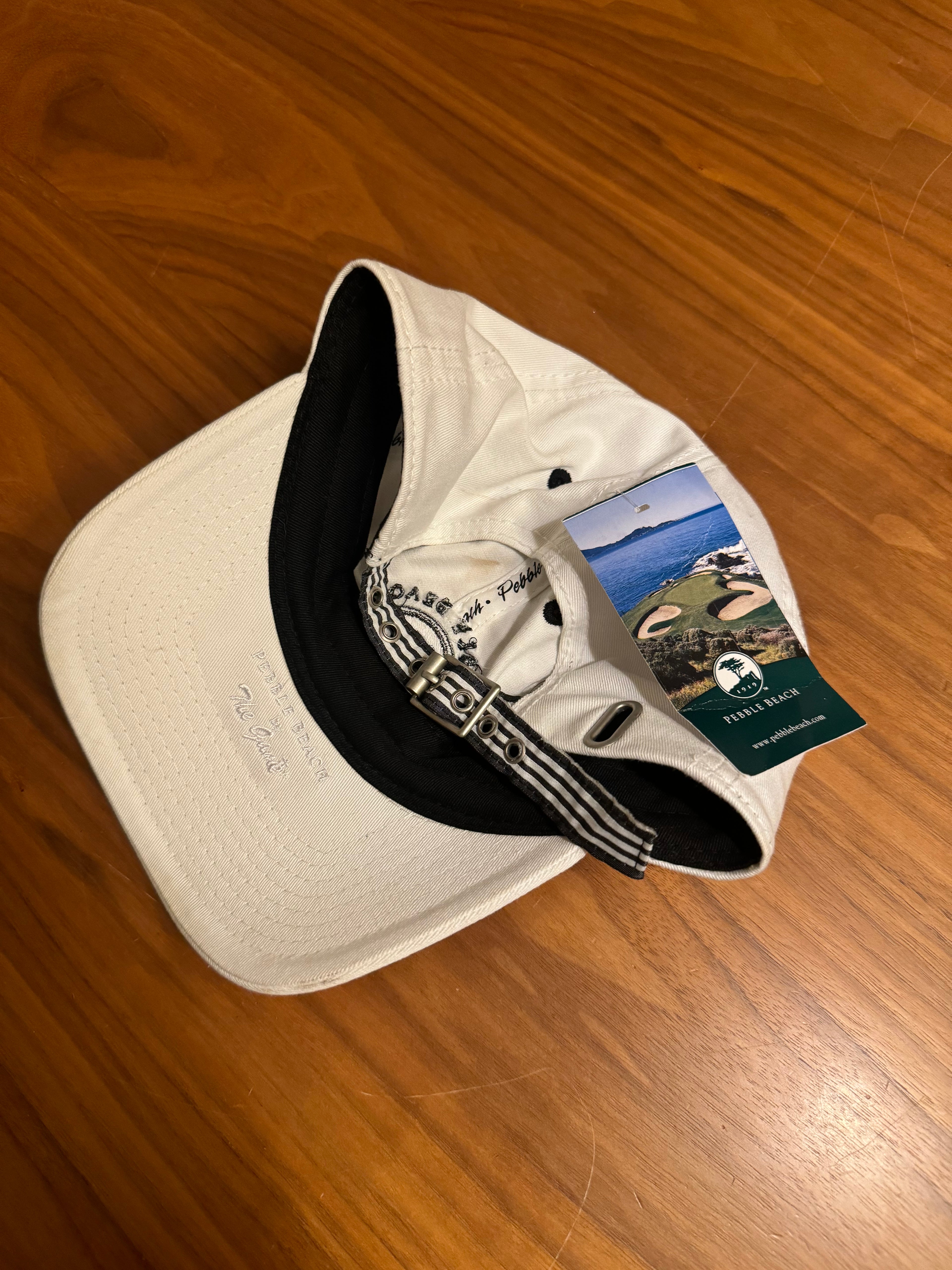 Pebble Beach Golf Links Strapback Hat NWT