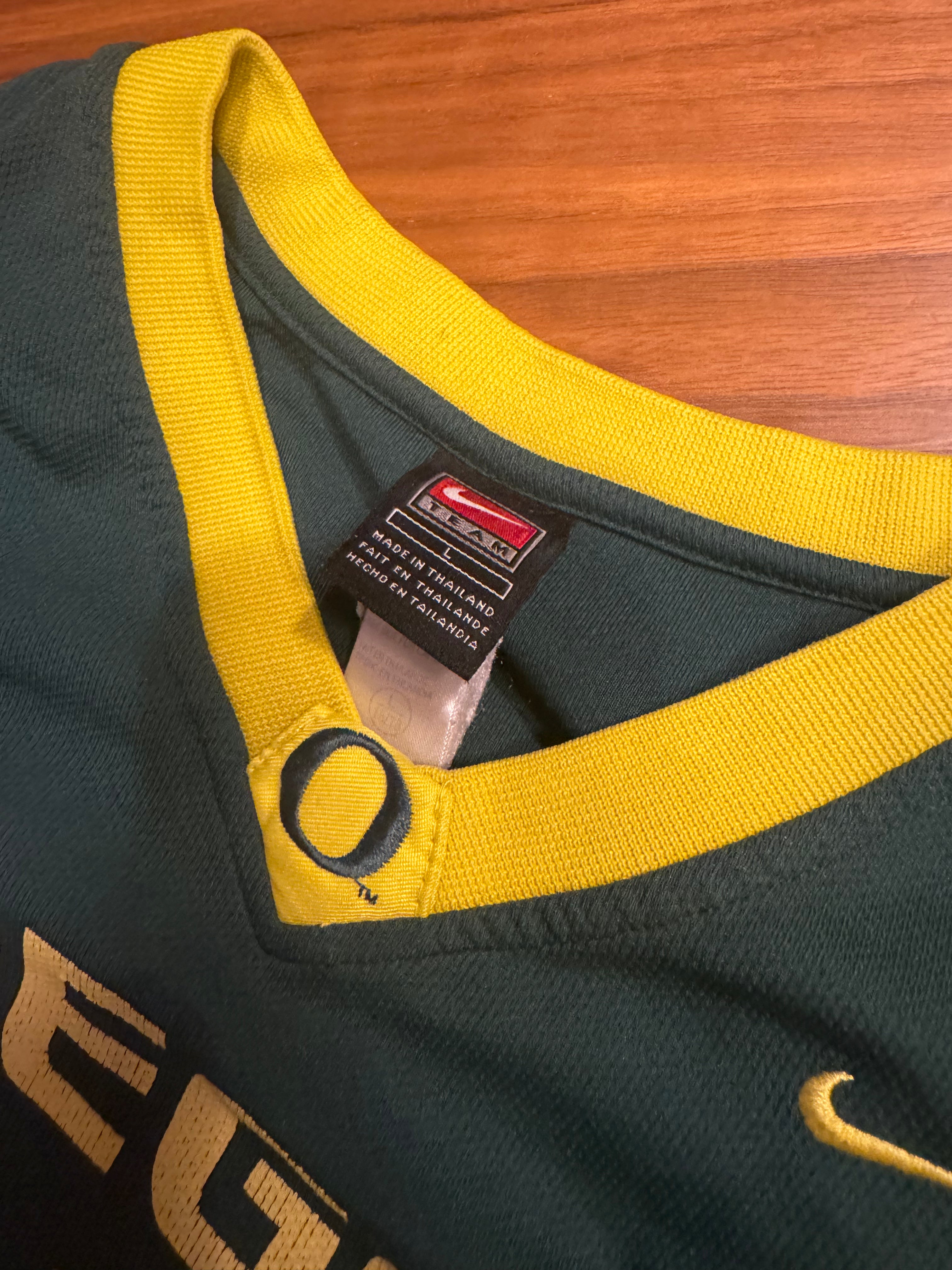 Vintage Oregon Ducks Nike Basketball Jersey #1