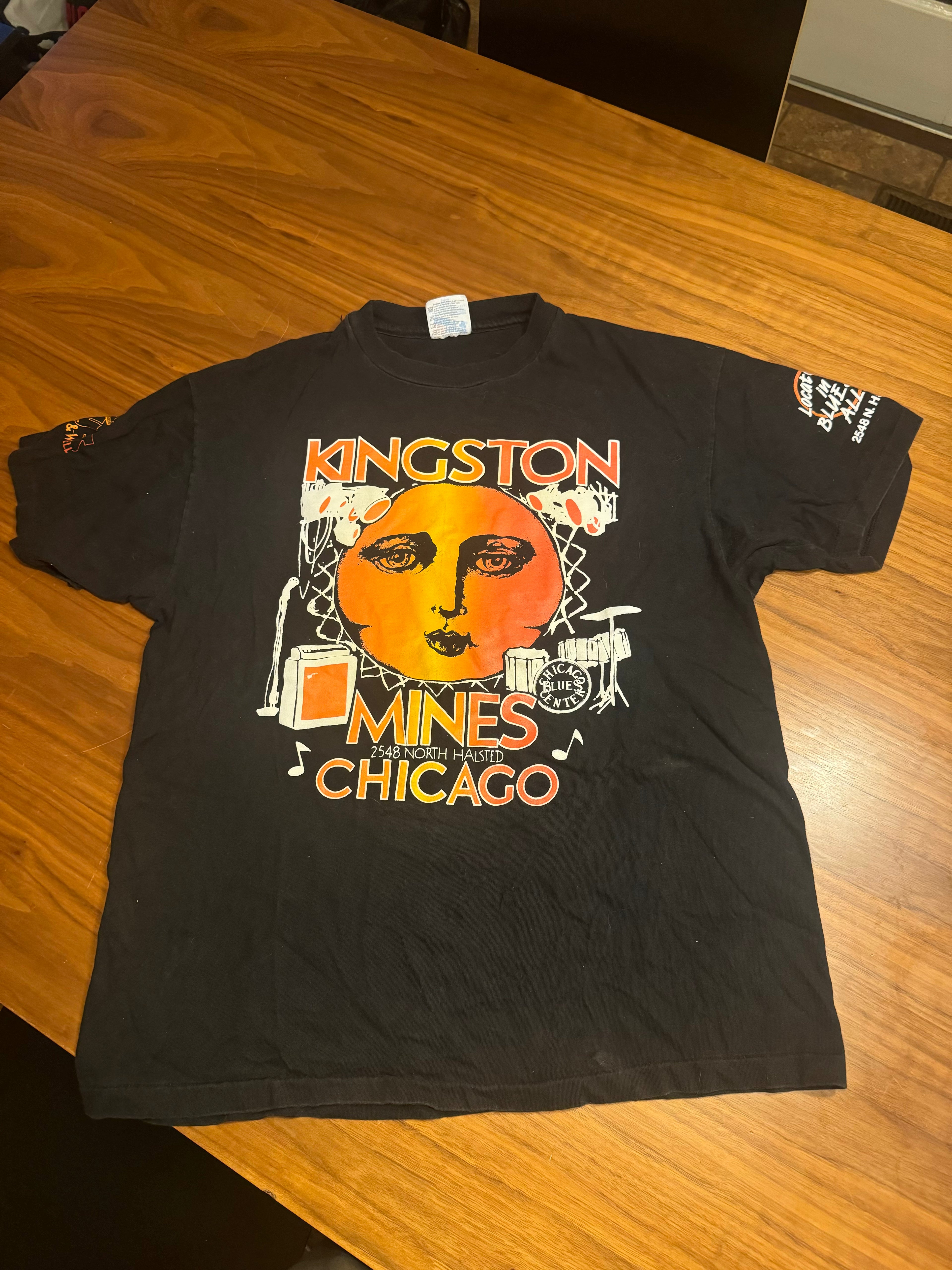 Vintage Kingston Mines Chicago Blues Graphic Tee
