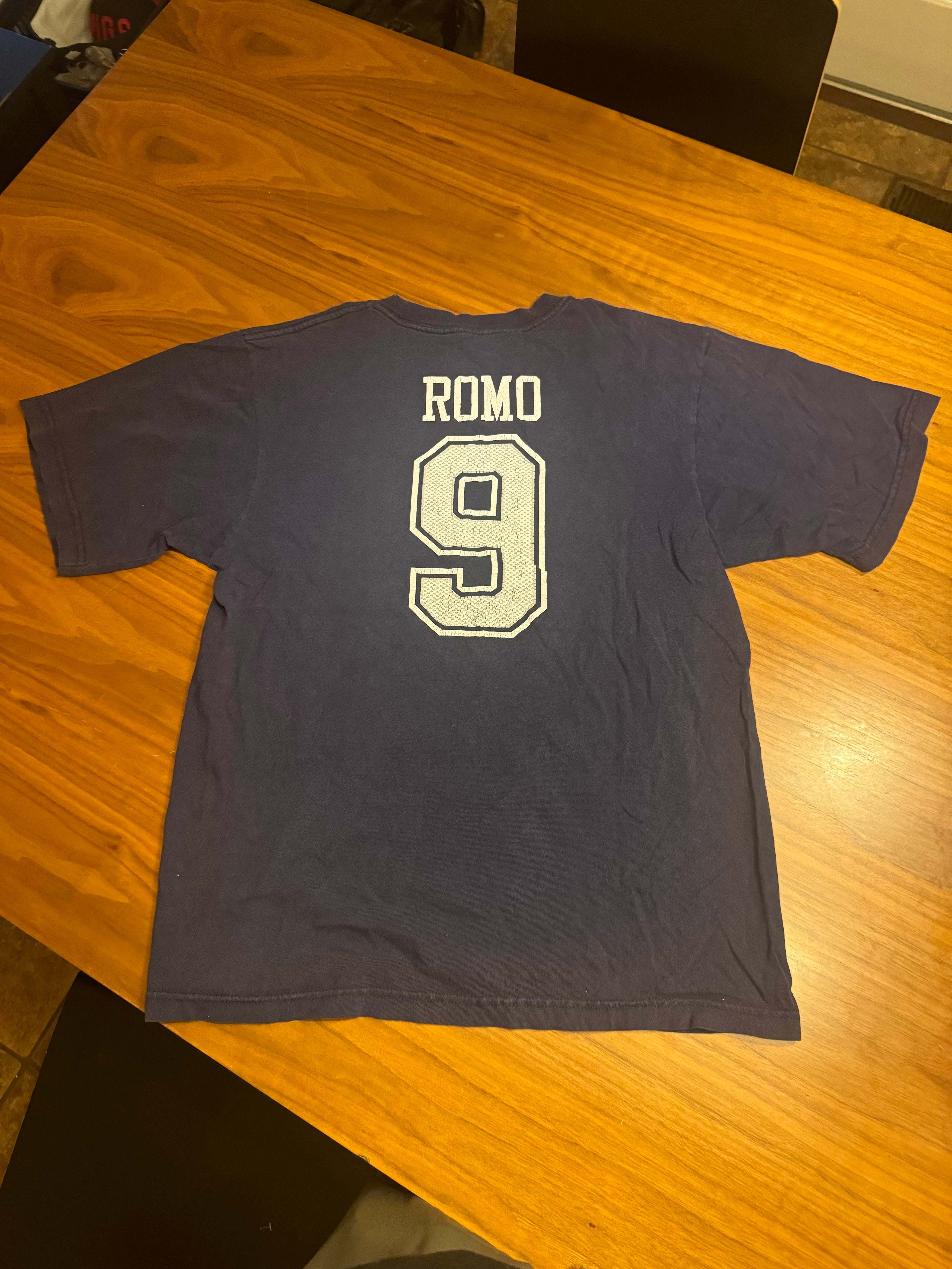 Dallas Cowboys Tony Romo #9 T-Shirt Jersey