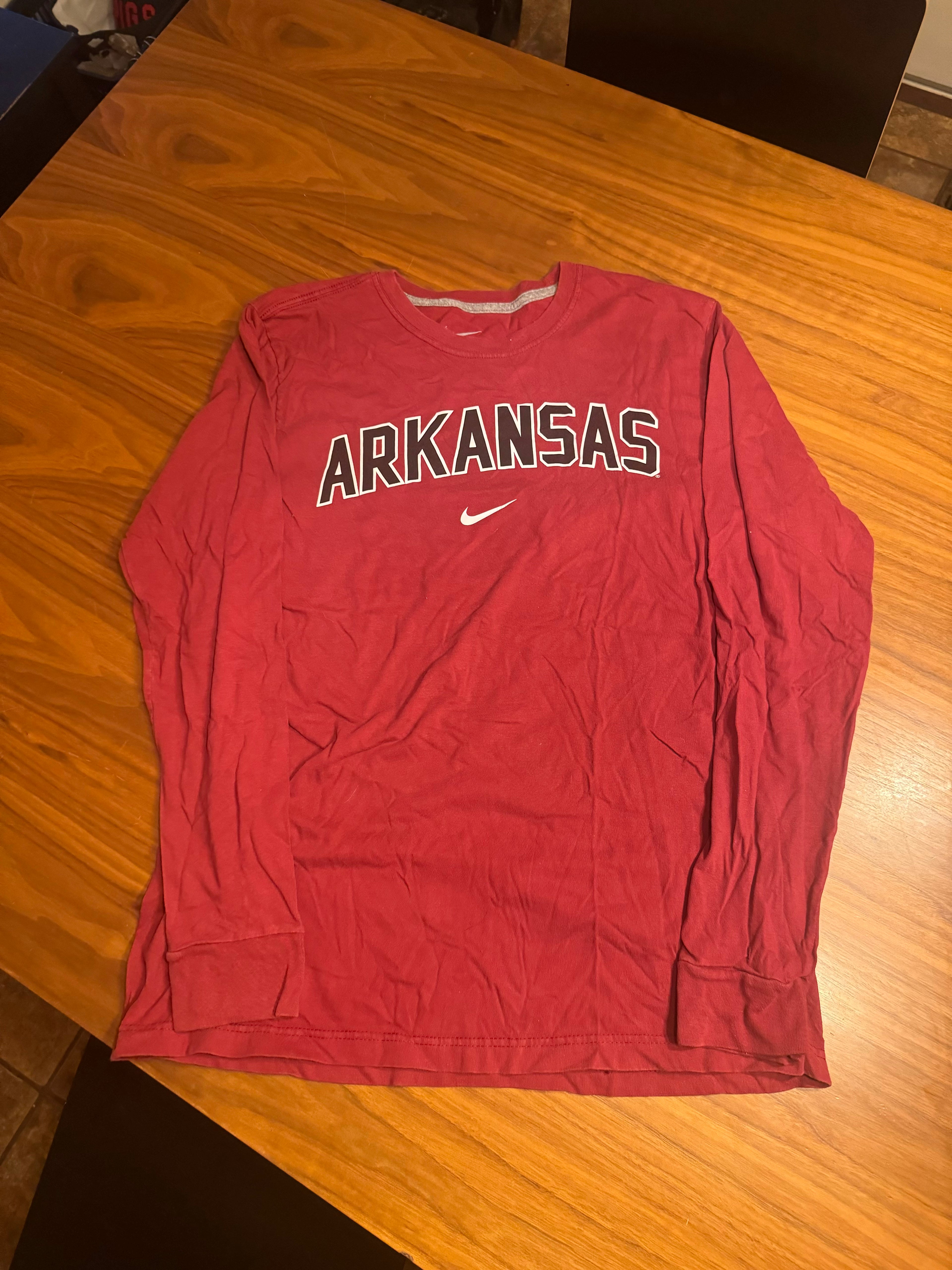 Nike Arkansas Razorbacks Long Sleeve Shirt
