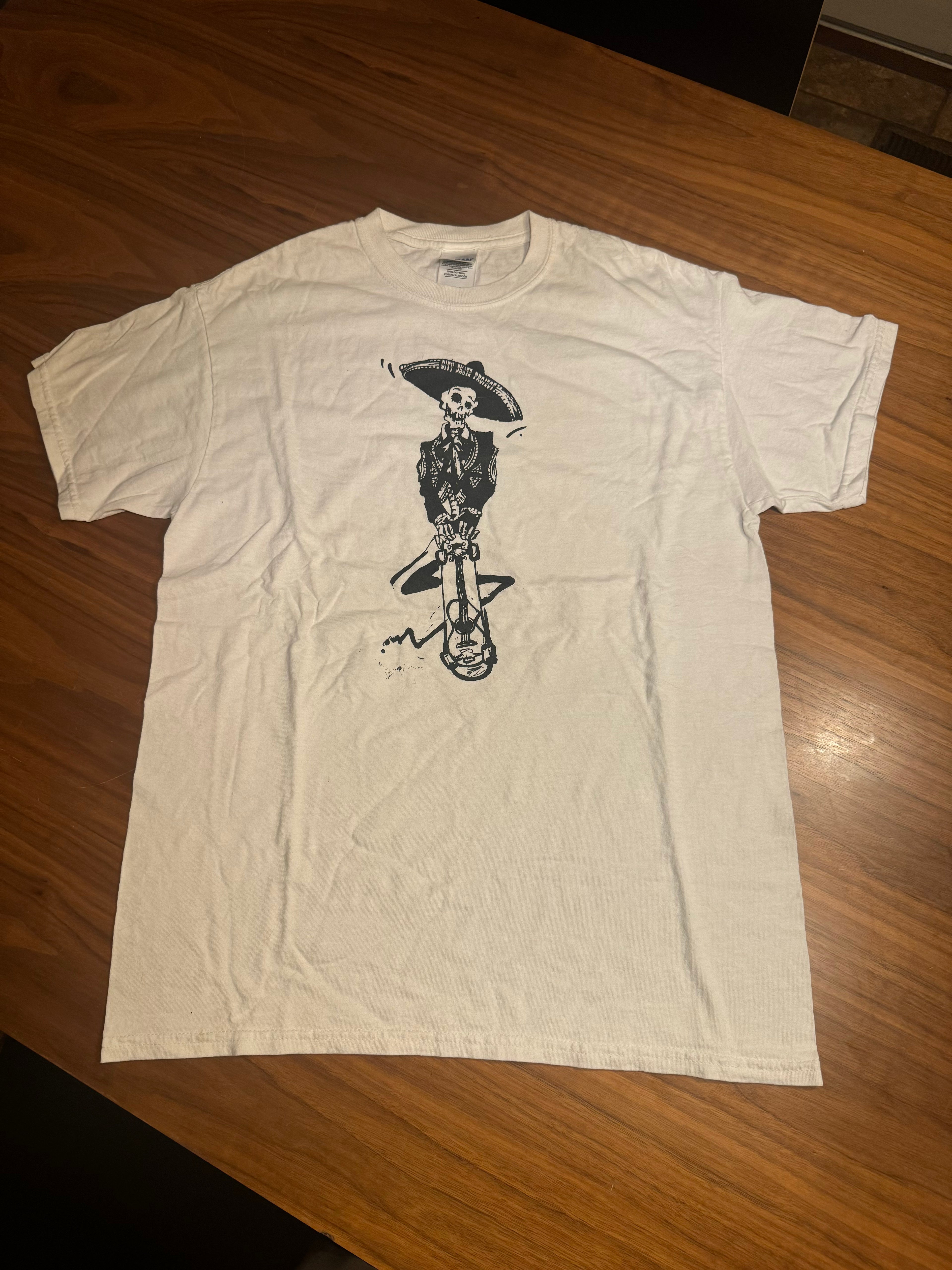 Mariachi Skeleton Shade Project Graphic Tee