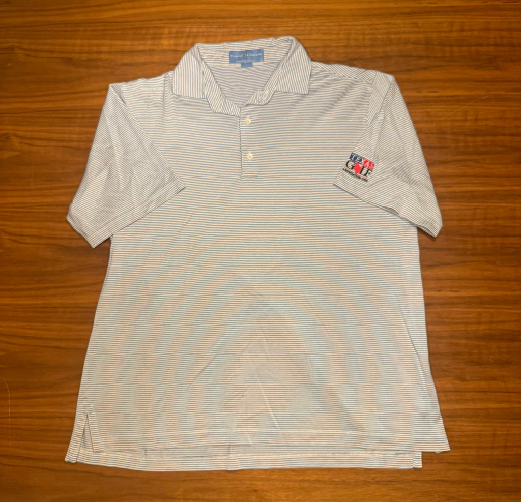 Vintage Texas Golf Striped Polo