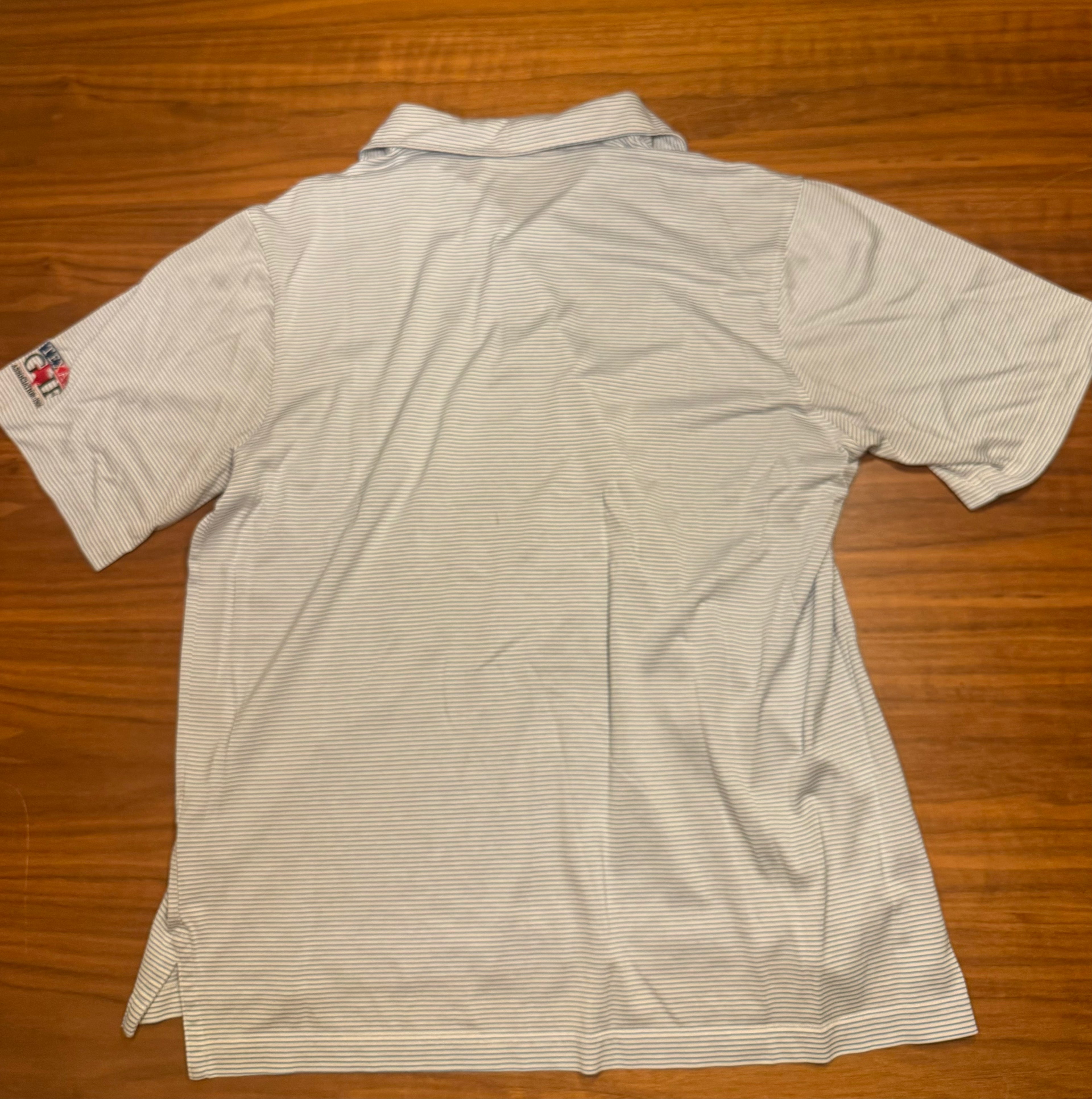 Vintage Texas Golf Striped Polo