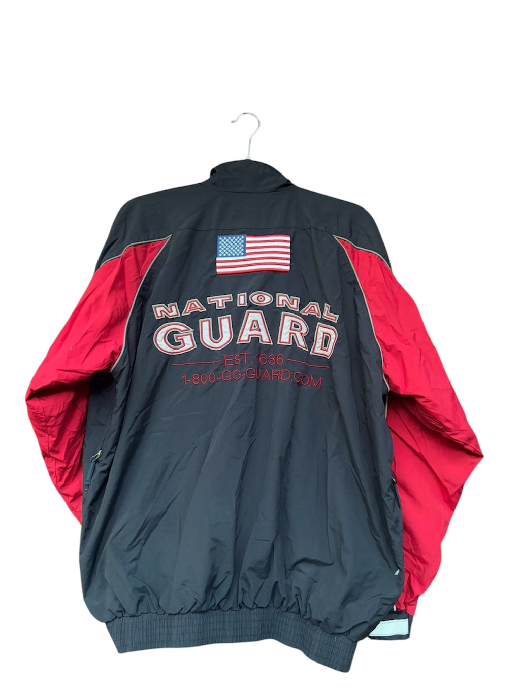 Vintage National Guard raincoat