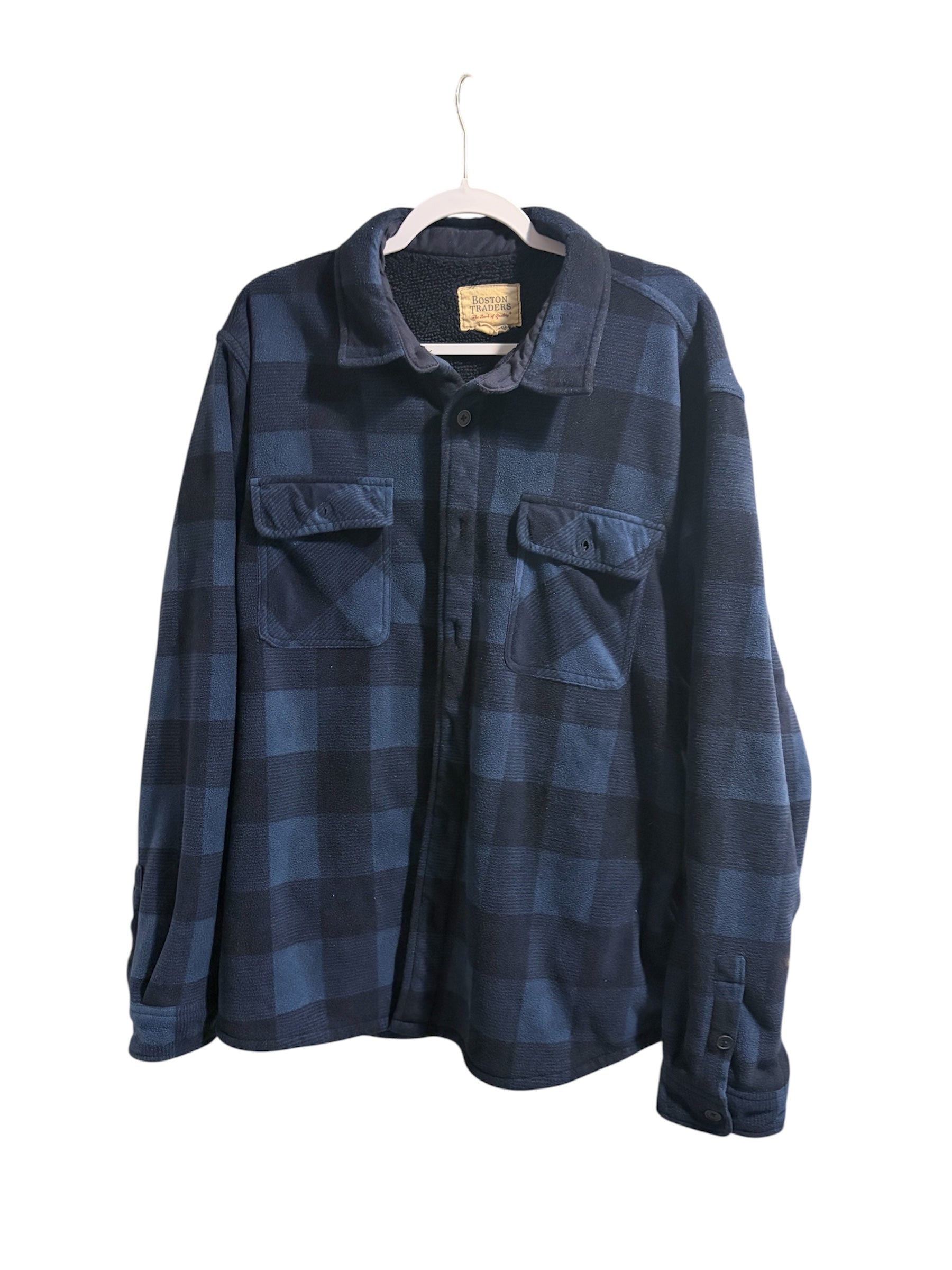 Boston Traders Fleece‑Lined Plaid Flannel