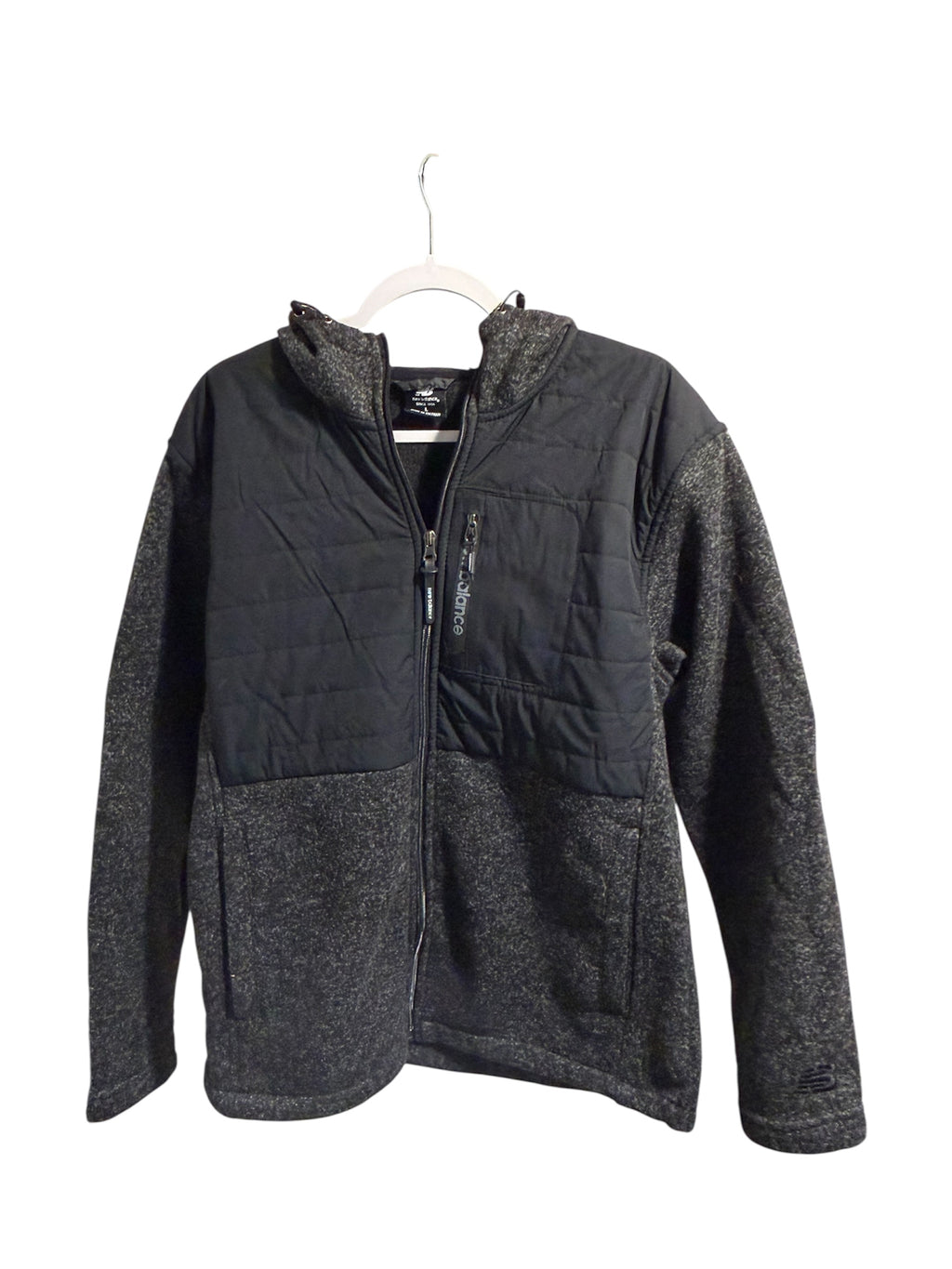 New Balance Quilted Softshell Zip‑Up Jacket